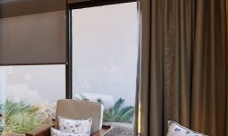 Open-Plan Living Room Blinds ripple shade blinds & screen roller blinds